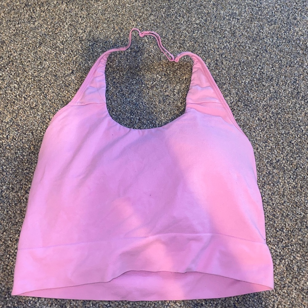 Pink Halter Top